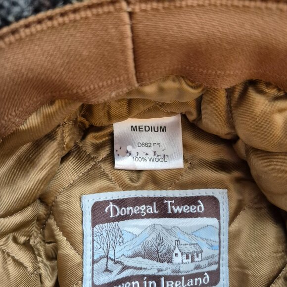 Irish Tweed The Original Irish Walking Hat Jonathan Richard 100% Wool 21.25" - Picture 5 of 8